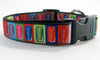 Coca Cola dog collar handmade adjustable buckle collar 1" wide or leash fabric Petcollarshandmade
