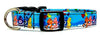 Care Bear dog collar handmade adjustable buckle collar 5/8" wide or leash fabric Petcollarshandmade