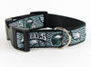 Eagles dog collar handmade adjustable buckle collar football 1" wide or leash Petcollarshandmade