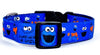 Cookie dog collar handmade adjustable buckle 1" or 5/8" wide or leash Petcollarshandmade