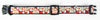 Santa dog collar handmade adjustable buckle collar 1" wide or leash Christmas Petcollarshandmade
