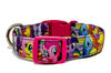 My Little Pony dog collar handmade adjustable buckle collar 5/8" wide or leash Petcollarshandmade