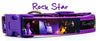 Rock Star dog collar handmade adjustable buckle collar 5/8" wide or leash Petcollarshandmade