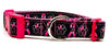 Bark For A Cure dog collar handmade adjustable buckle collar 5/8"wide or leash - Petcollarshandmades