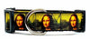 Mona Lisa dog collar handmade adjustable buckle collar 1" wide or leash artist Petcollarshandmade
