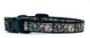 Camo cat or small dog collar 1/2"wide adjustable handmade bell or leash Petcollarshandmade