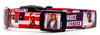 Bruce Springsteen dog collar handmade adjustable buckle collar 5/8"wide or leash Petcollarshandmade