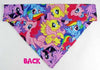 My Little Pony Dog Bandana Over the Collar dog bandana Dog collar bandana puppy - Petcollarshandmades