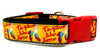 NO PLACE LIKE HOME dog collar handmade adjustable buckle collar 1"wide or leash - Petcollarshandmades