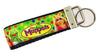 Muppets Key Fob Wristlet Keychain 1 1/4"wide Zipper pull Camera strap handmade - Petcollarshandmades