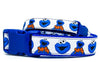 Cookie dog collar handmade adjustable buckle 1" or 5/8" wide or leash Petcollarshandmade