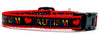 Autism cat or small dog collar 1/2" wide adjustable handmade bell or leash - Petcollarshandmades