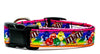 M & M's dog collar handmade adjustable buckle collar 5/8" wide or leash - Petcollarshandmades