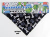 Cactus Dog Bandana Over the Collar dog bandana Dog collar bandana puppy Petcollarshandmade