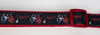 Thriller Michael dog collar Handmade adjustable buckle collar 1" wide or leash Petcollarshandmade