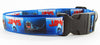 Jaws dog collar handmade adjustable buckle collar 1" or 5/8" wide or leash movie Petcollarshandmade