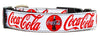 Coca Cola dog collar handmade adjustable buckle collar 1"or 5/8" wide or leash Petcollarshandmade