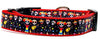 Day Of The Dead dog collar handmade adjustable buckle collar 1" wide or leash - Petcollarshandmades