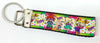 Rugrats Key Fob Wristlet Keychain 1"wide Zipper pull Camera strap handmade - Petcollarshandmades