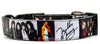 Queen Freddie Mercury dog collar Handmade adjustable buckle 1" or 5/8" wide Petcollarshandmade