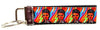 David Bowie Key Fob Wristlet Keychain 1"wide Zipper pull Camera strap - Petcollarshandmades