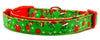 Grinch dog collar handmade adjustable buckle collar 5/8" wide or leash handmade - Petcollarshandmades