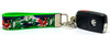 Gumby & Pokey Key Fob Wristlet Keychain 1"wide Zipper pull Camera strap handmade - Petcollarshandmades