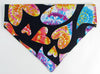Hearts Dog Bandana, Over the Collar dog bandana, Dog collar bandana, puppy - Petcollarshandmades
