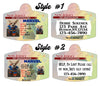 New Jersey Drivers License Pet ID tags Dog Tag Personalized Pet ID Tag aluminum Petcollarshandmade