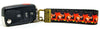 Gone With The Wind Key Fob Wristlet Keychain 1"wide Zipper pull Camera strap - Petcollarshandmades