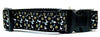 Marimekko Flowers dog collar handmade adjustable buckle collar 1" wide or leash Petcollarshandmade