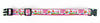 Candyland dog collar handmade adjustable buckle collar 1" wide or leash Petcollarshandmade