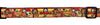 Garfield dog collar handmade adjustable buckle collar 5/8" wide or leash fabric Petcollarshandmade
