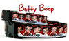 Betty Boop dog collar handmade adjustable buckle collar 1" or 5/8"wide or leash - Petcollarshandmades