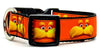 Lorax dog collar handmade adjustable buckle collar 1" wide or leash - Petcollarshandmades