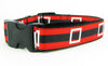 Christmas dog collar Santas belt handmade adjustable buckle collar 1"wide - Petcollarshandmades