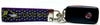 Baltimore Ravens Key Fob Wristlet Keychain 1"wide Zipper pull Camera strap - Petcollarshandmades