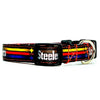 Steelers football dog collar handmade adjustable buckle 5/8" wide or leash Petcollarshandmade