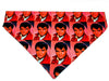 Elvis Dog Bandana Over the Collar dog bandana Dog collar bandana Rock N Roll Petcollarshandmade