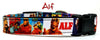 Alf Dog collar handmade adjustable buckle 5/8" wide or leash small dog TV show Petcollarshandmade