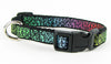 Animal Print cat or small dog collar 1/2" wide adjustable handmade bell or leash Petcollarshandmade