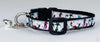 Kittens cat or small dog collar 1/2" wide adjustable handmade bell or leash Petcollarshandmade