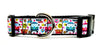 VW Bus dog collar handmade adjustable buckle collar 5/8" wide or leash Petcollarshandmade
