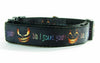 Horror dog collar handmade adjustable buckle collar 1"wide or leash - Petcollarshandmades