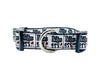 The Beatles dog collar adjustable buckle collar 1" or 5/8"wide or leash Fab Four Petcollarshandmade