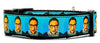 Ruth Bader Ginsburg dog collar handmade adjustable buckle 1"or 5/8"wide or leash Petcollarshandmade