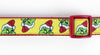 The Grinch dog collar handmade adjustable buckle collar 1"wide or leash Xmas Petcollarshandmade