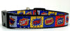 Super Hero dog collar handmade adjustable buckle collar 1" wide or leash $6 - Petcollarshandmades