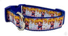 Sailor Moon dog collar, handmade, adjustable, buckle collar,1" wide, leash - Petcollarshandmades