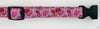 Donuts Dog collar handmade adjustable buckle 5/8"wide or leash small dog Petcollarshandmade
